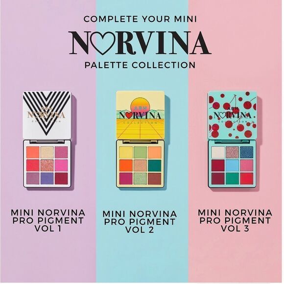 Norvina Mini Pro Pigment Palette Vol. 1 for Face & Body - Picture 3 of 3